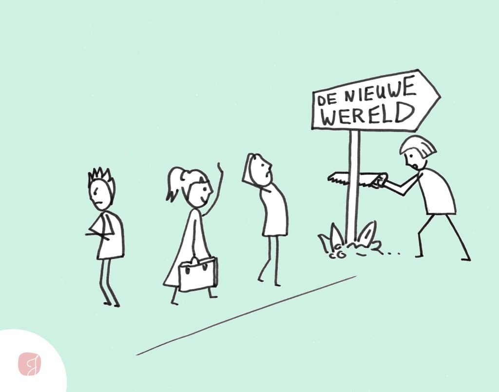 emoties maken de weg vrij voor verandering